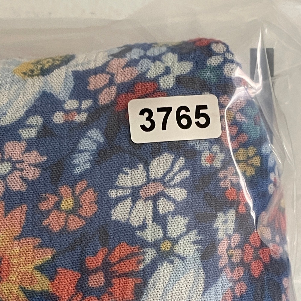 O'Neill Dress Women XS Blue Hollis Ditsy Floral Mini Spaghetti Strap Ruffle Hem - Picture 12 of 13